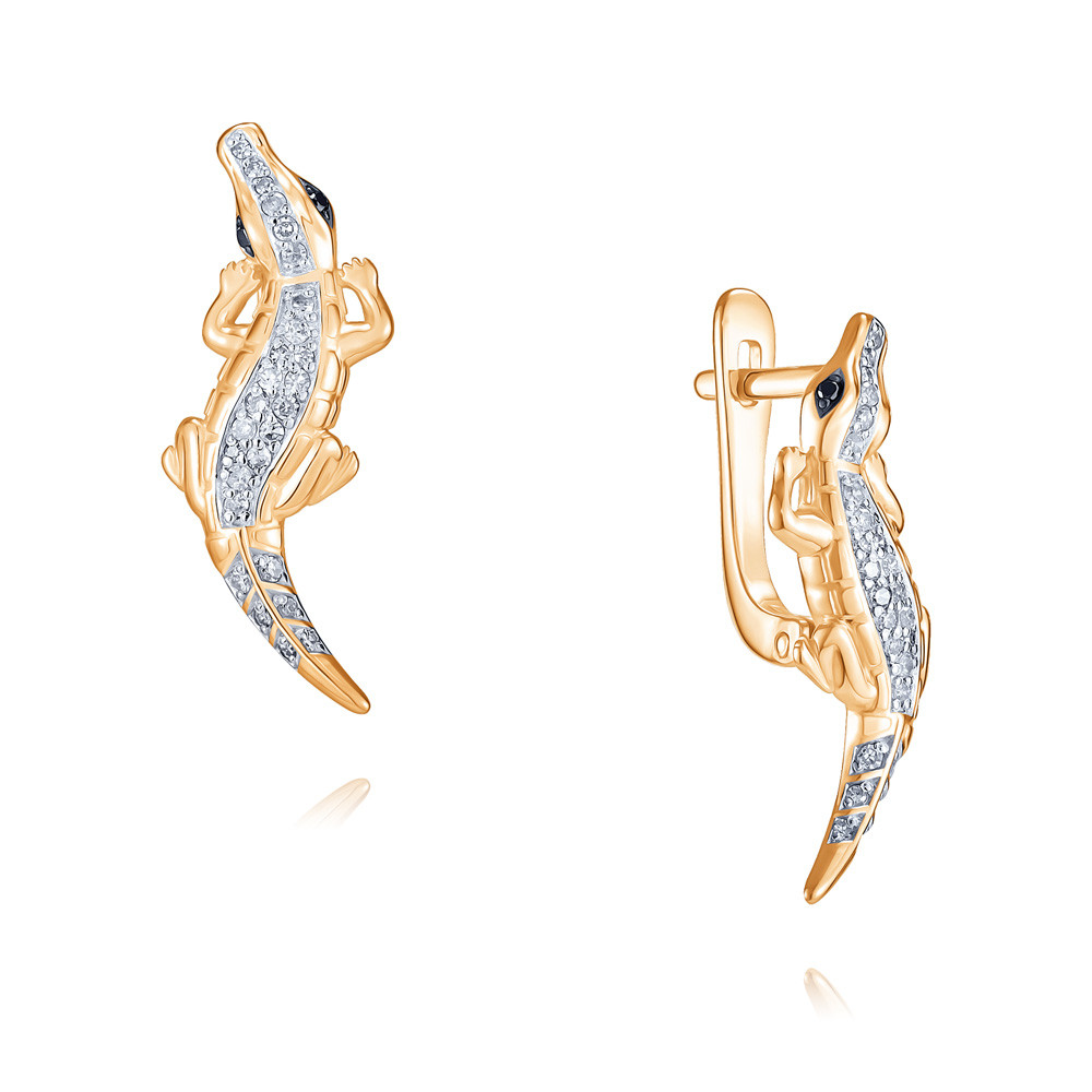 

Серьги из красного золота с бриллиантом ADAMAS 24040507/01-А50ДЧ-421, 24040507/01-А50ДЧ-421