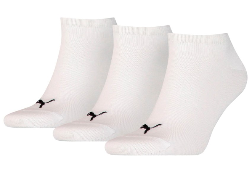 

Комплект носков мужских PUMA Unisex Sneaker Plain 3P белых 47-49, Unisex Sneaker Plain 3P