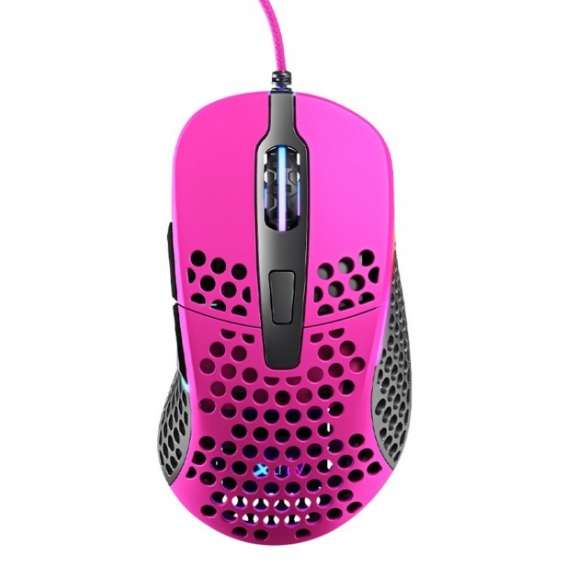 фото Игровая мышь xtrfy m4 c rgb, pink