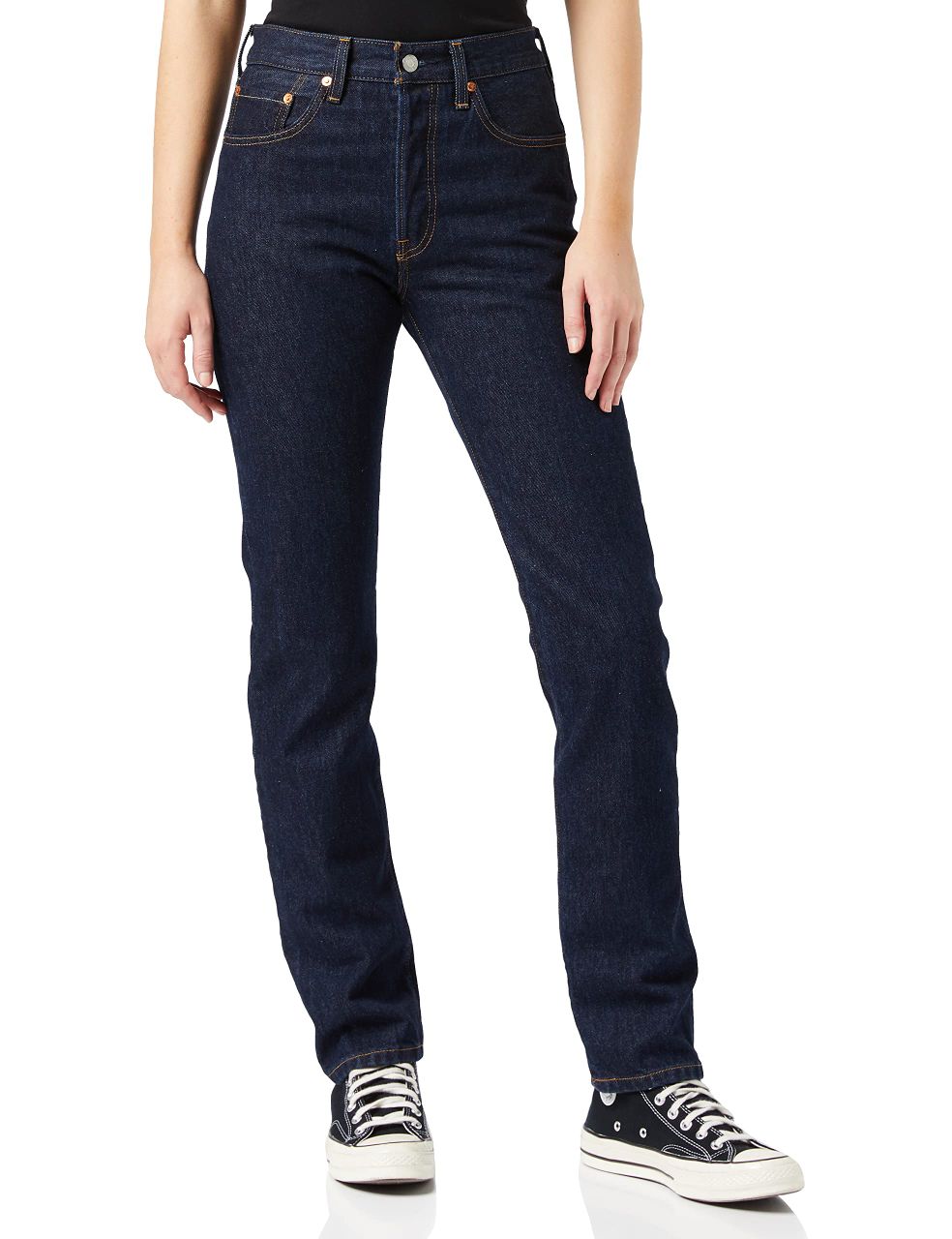 Джинсы женские Levi's 501 Jeans For Women Deep Breath Jeans синие 42-44