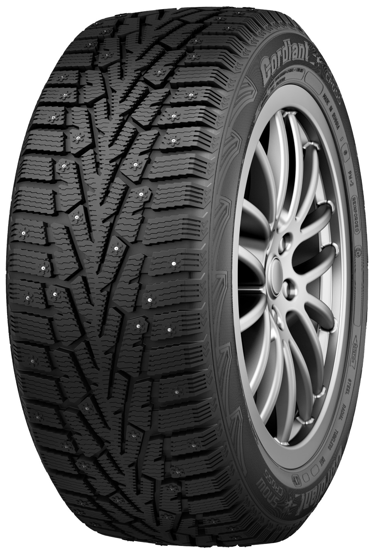 

Шины 225/55R17 101T Snow Cross PW-2 TL (шипы)