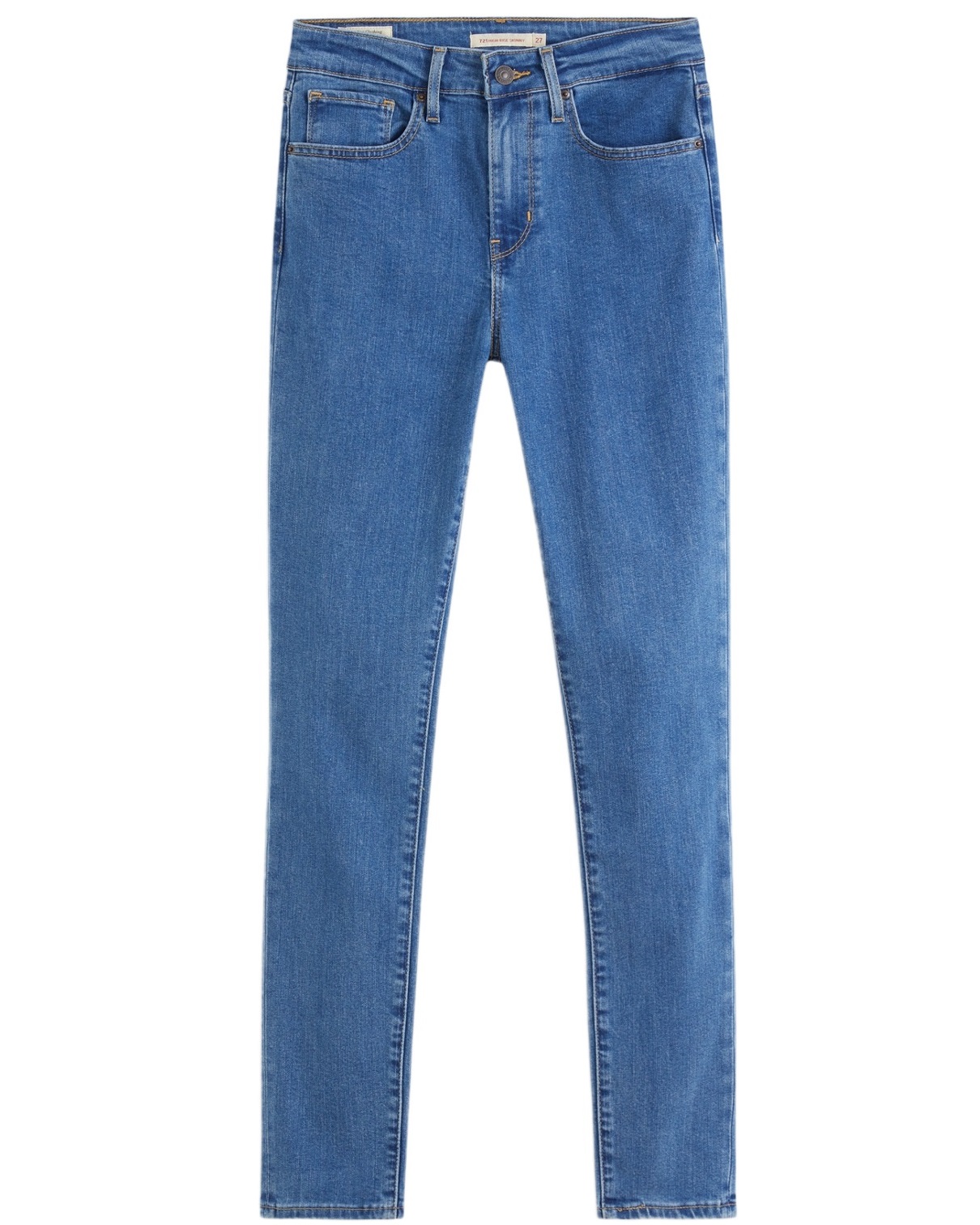 Джинсы женские Levi's 721 High Rise Skinny Jeans синие 50