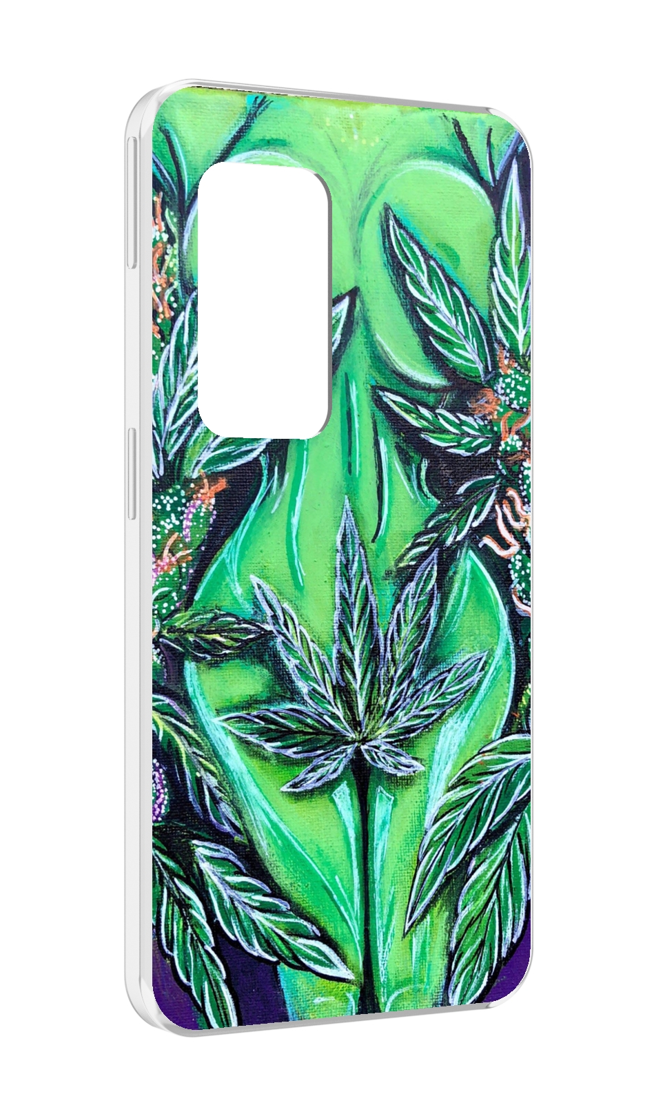 

Чехол MyPads зеленая девушка для UleFone Power Armor X11 Pro, Прозрачный, Tocco