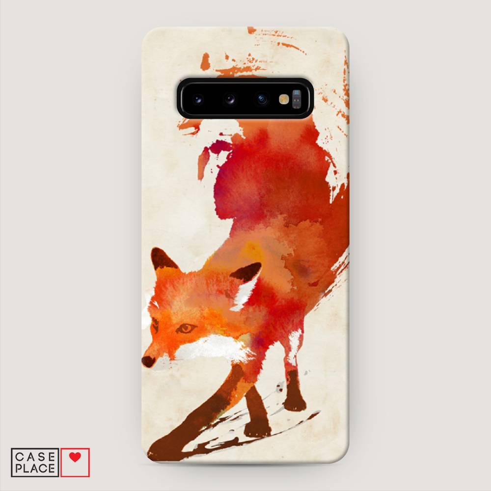 

Пластиковый чехол "Лиса" на Samsung Galaxy S10 +, 27120-7