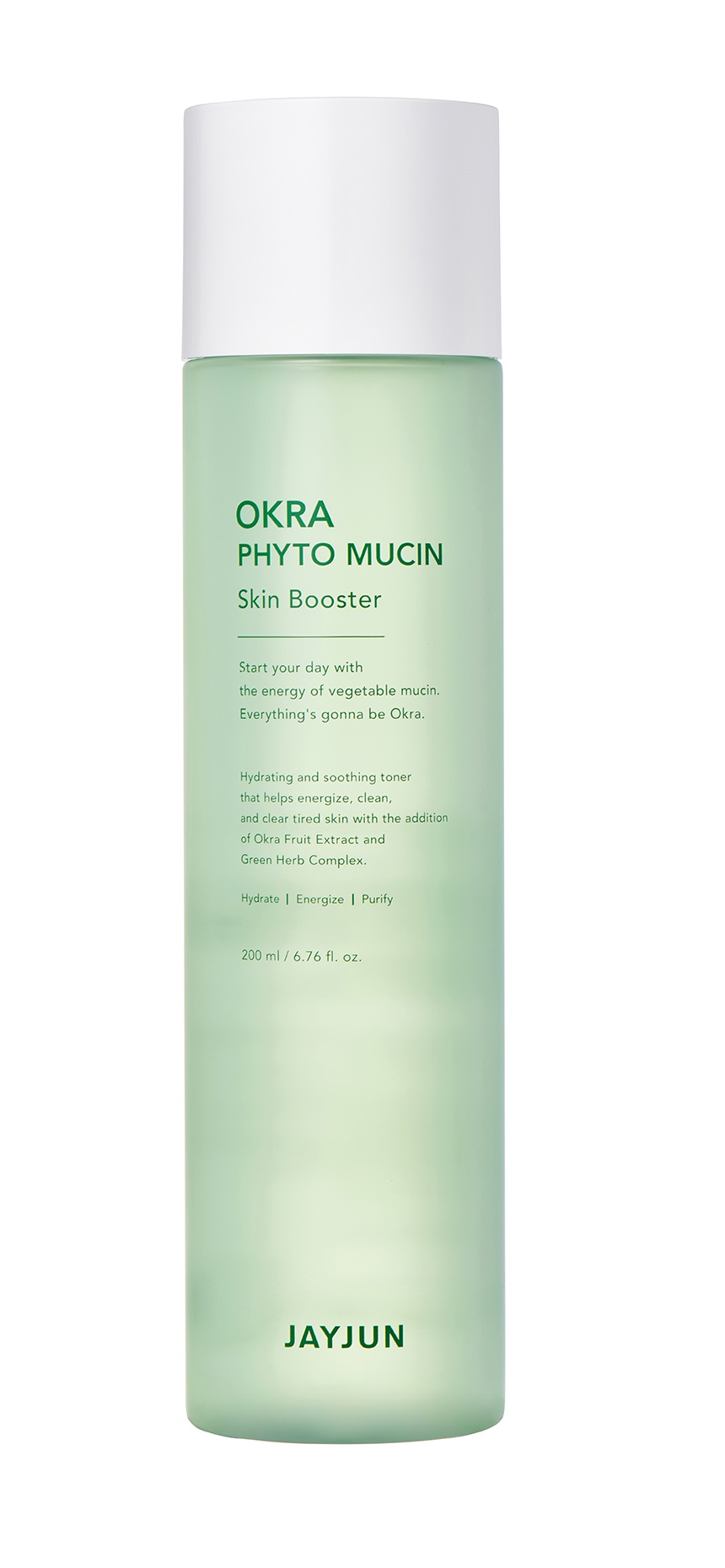 фото Тоник для лица jayjun okra phyto mucin skin booster, 200 мл