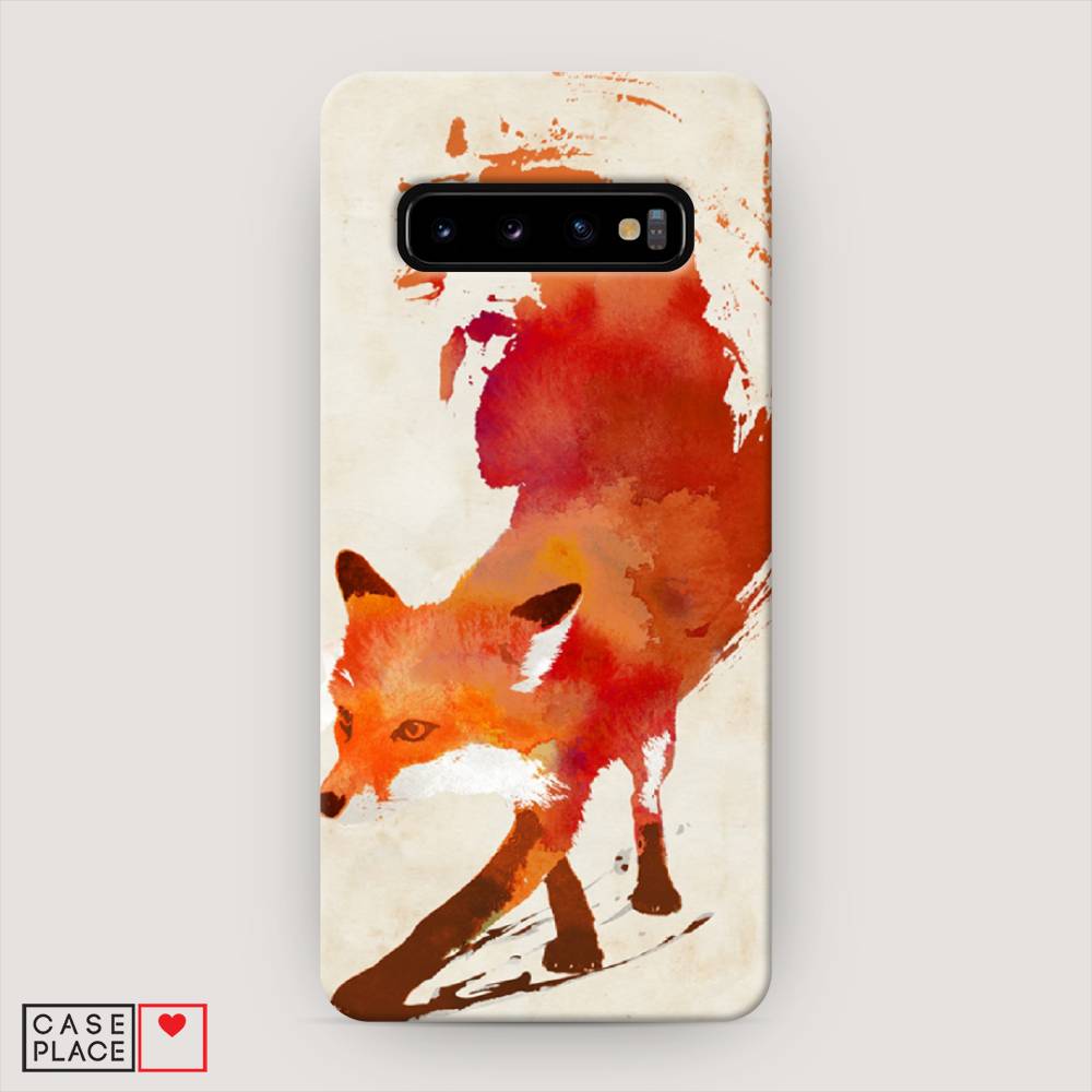

Пластиковый чехол "Лиса" на Samsung Galaxy S10, 27020-7