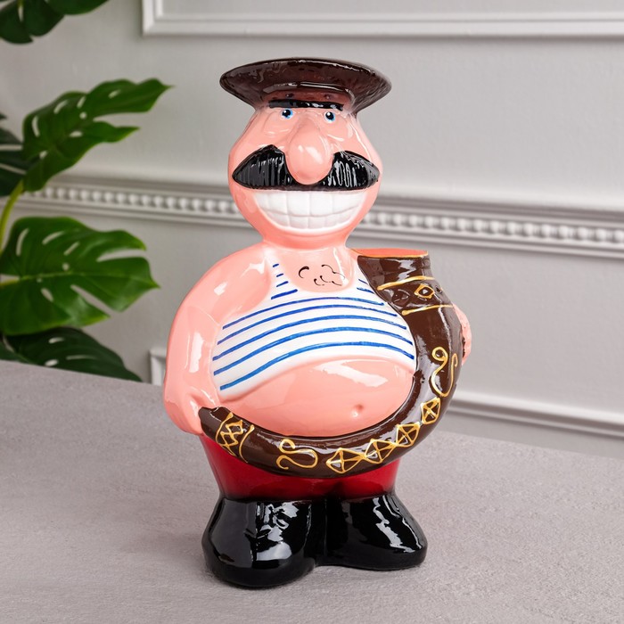 

Копилка "Грузин с рогом", глянец, разноцветная, 32 см