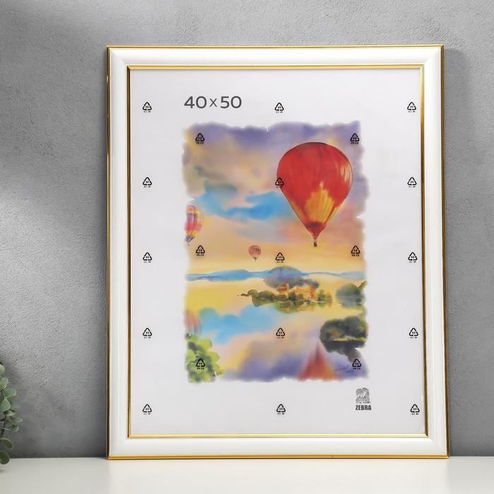 

Фоторамка 40х50 см (600) пластик, (пластиковый экран)