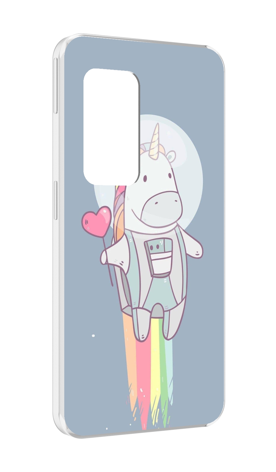 

Чехол MyPads единорог летит за орбиту для UleFone Power Armor X11 Pro, Прозрачный, Tocco