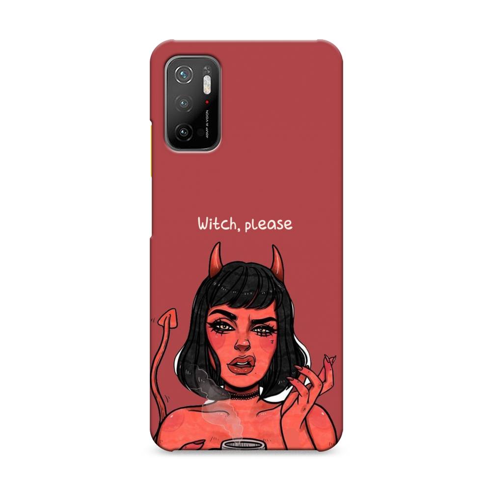 

Пластиковый чехол "Evil Girl" на Xiaomi Poco M3 Pro, 311020-5