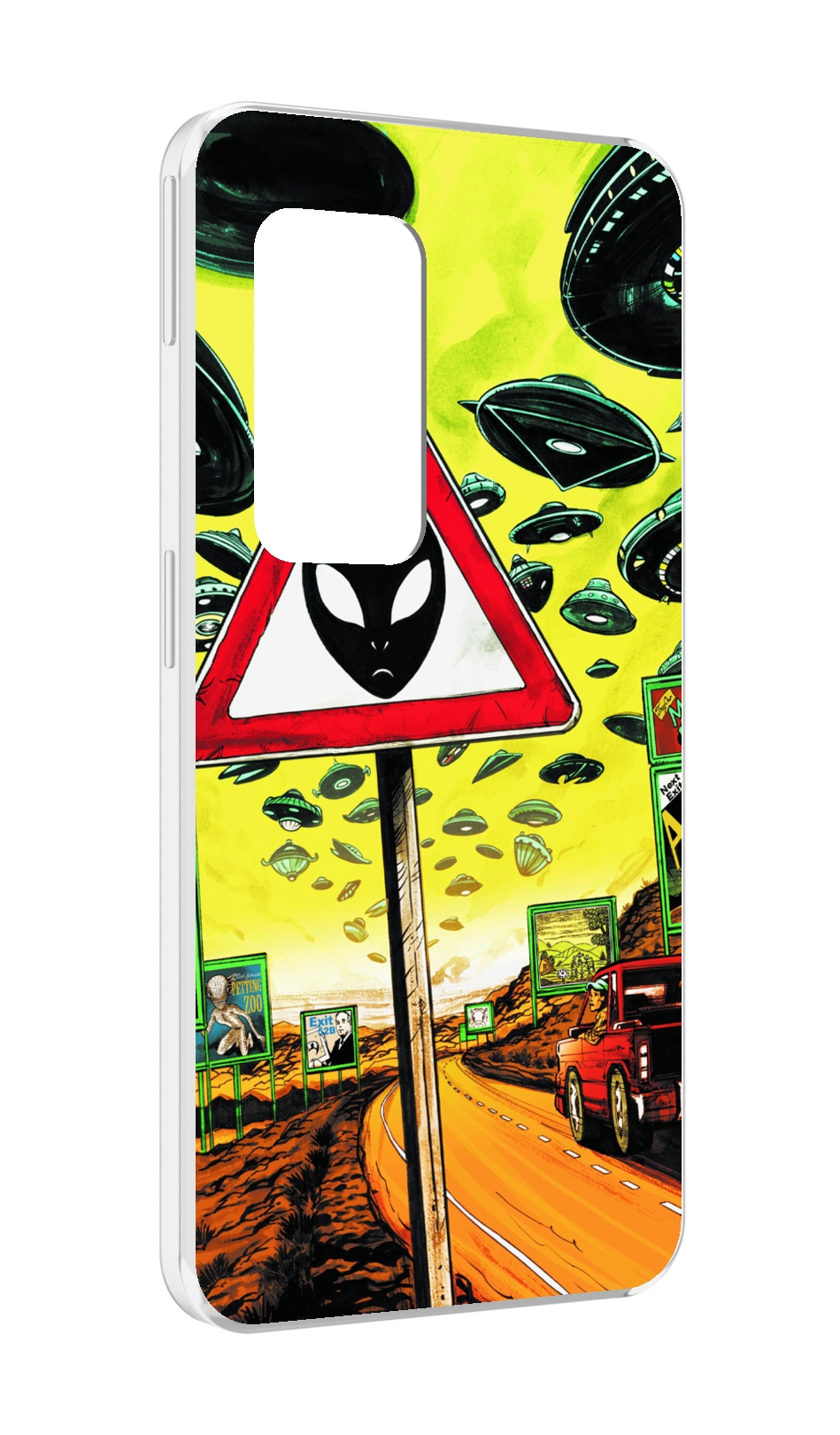 

Чехол MyPads дорога к инопланетянам для UleFone Power Armor X11 Pro, Прозрачный, Tocco