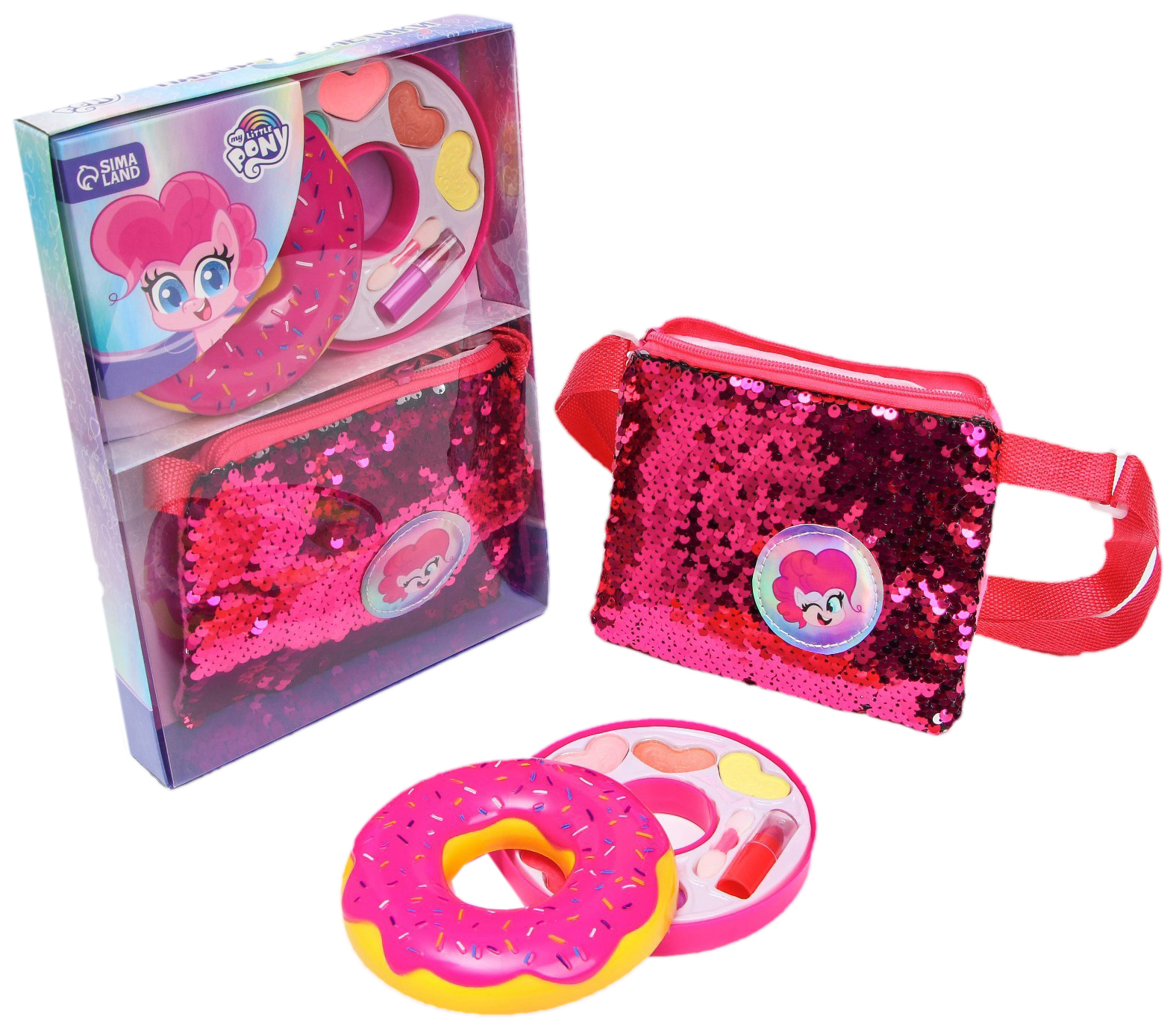 

Набор детской косметики и аксессуаров Hasbro Пинки Пай My Little Pony, Розовый;зеленый;фиолетовый;оранжевый;голубой, My Little Pony