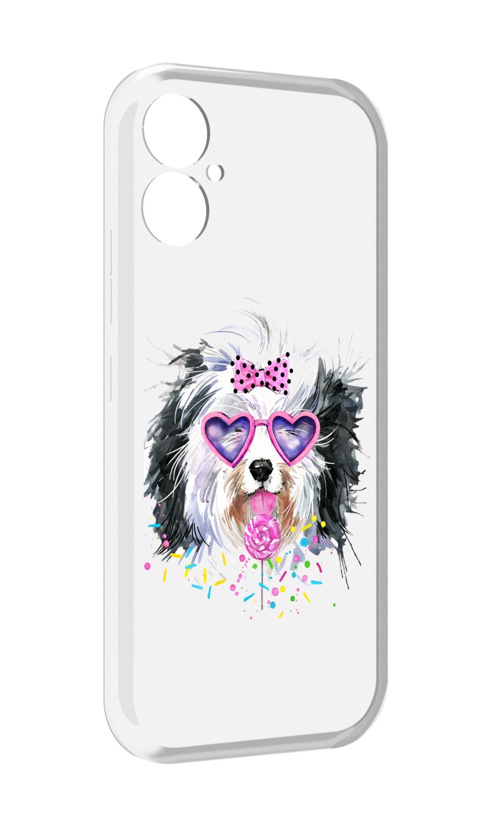 

Чехол MyPads пушистик для Tecno Spark 9 Pro \ Spark 9T, Прозрачный, Tocco