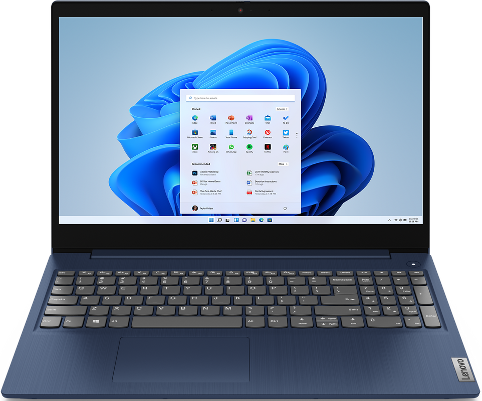 фото Ноутбук lenovo ideapad 3 gen 5 blue (81x800c0ru)