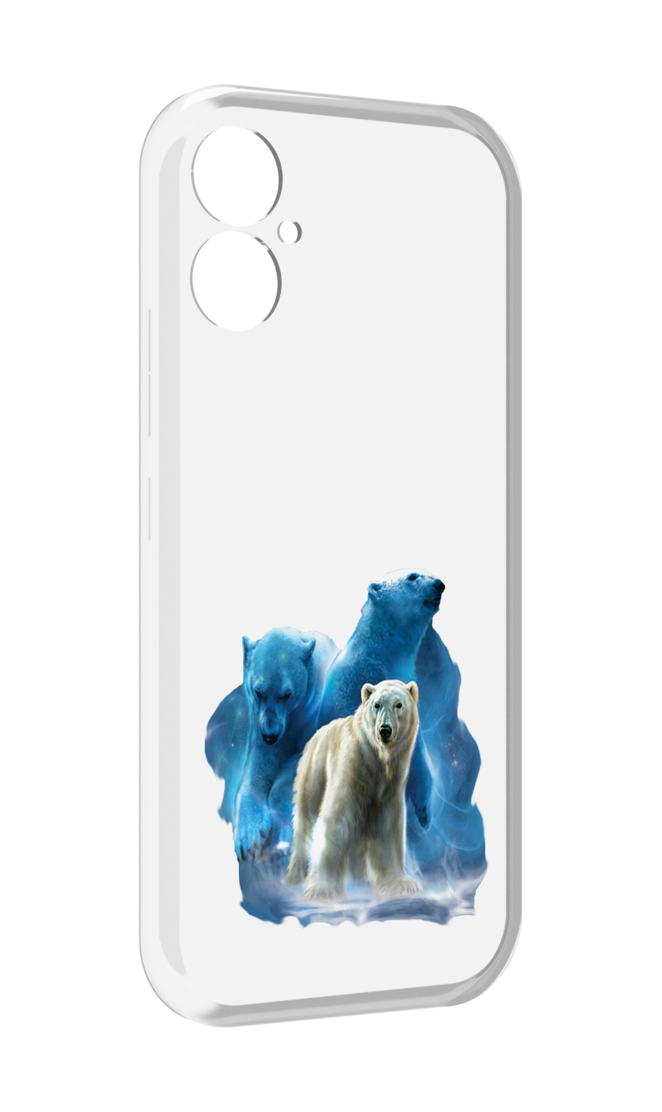 

Чехол MyPads полярный медведь для Tecno Spark 9 Pro \ Spark 9T, Прозрачный, Tocco