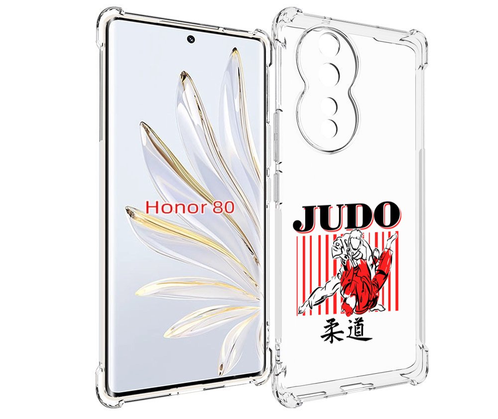 

Чехол MyPads Дзюдо для Honor 80, Прозрачный, Tocco