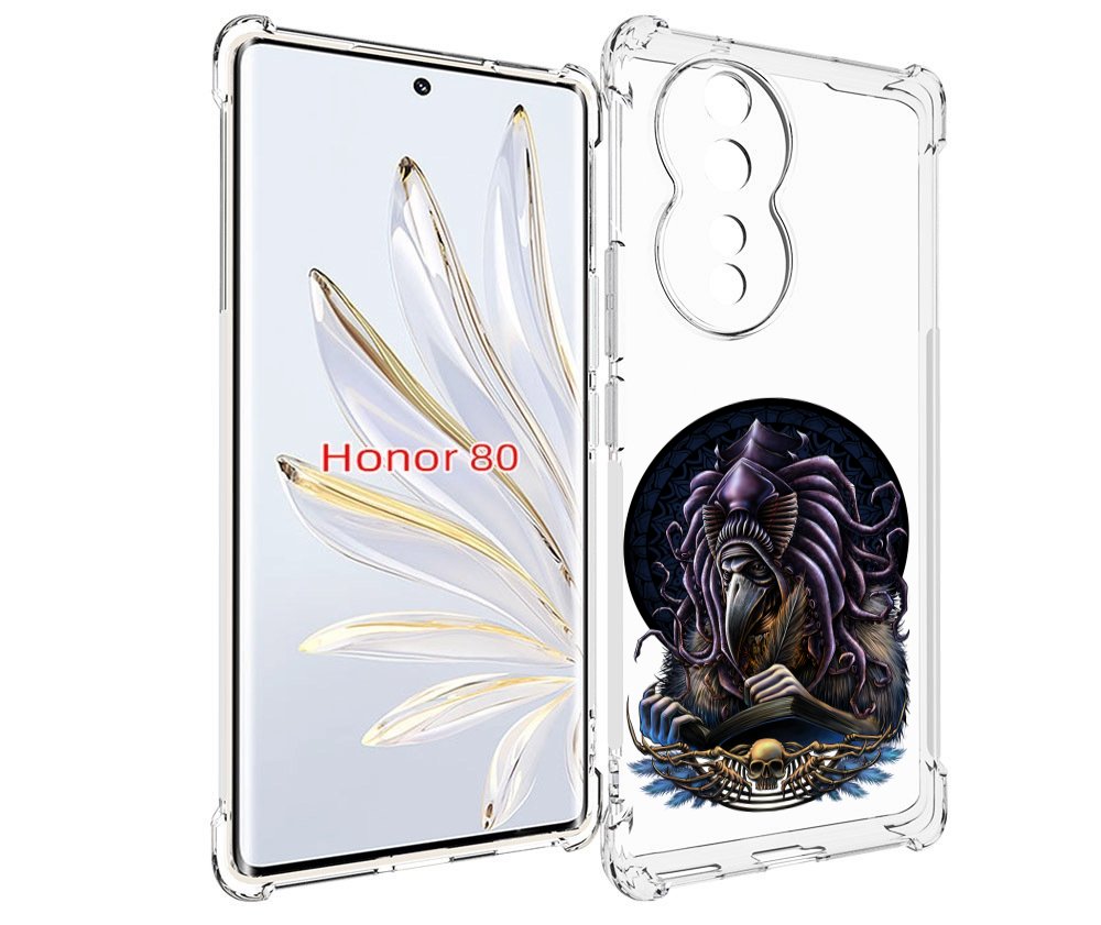 

Чехол MyPads умный ворон для Honor 80, Прозрачный, Tocco