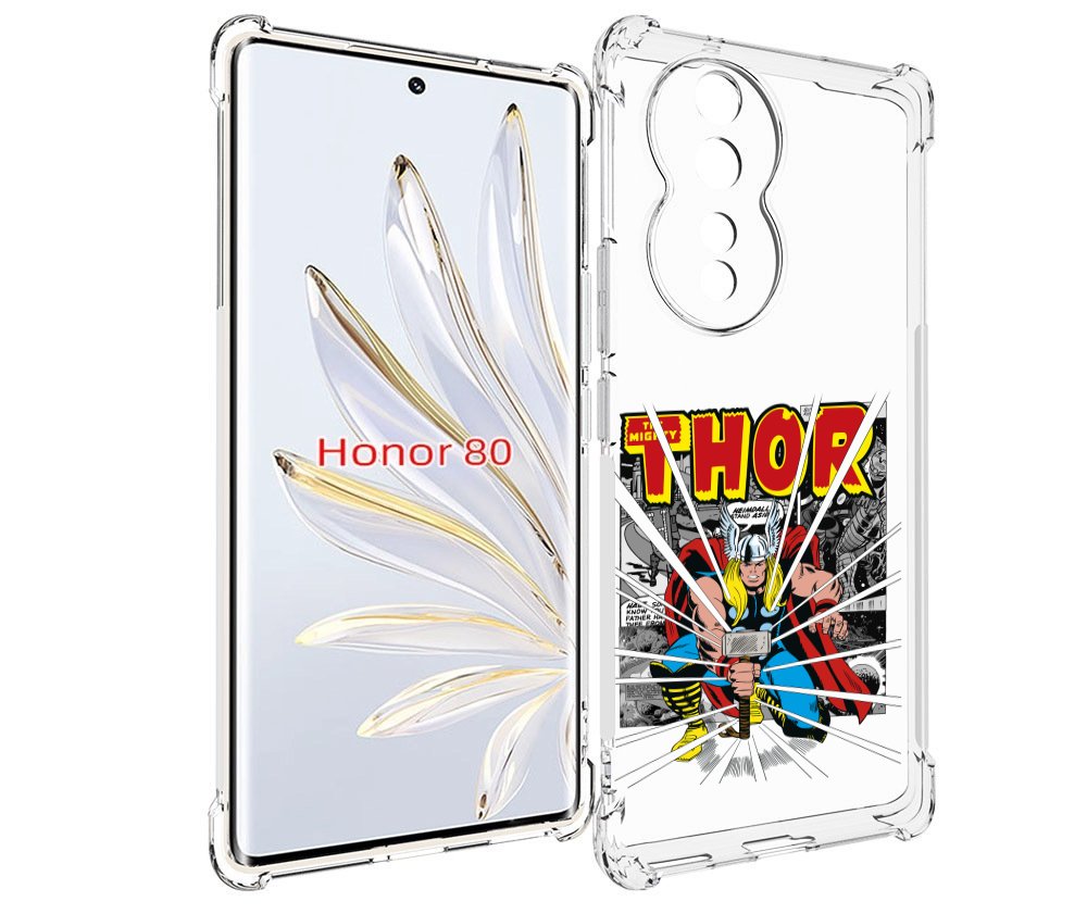 

Чехол MyPads тор рисунок для Honor 80, Прозрачный, Tocco