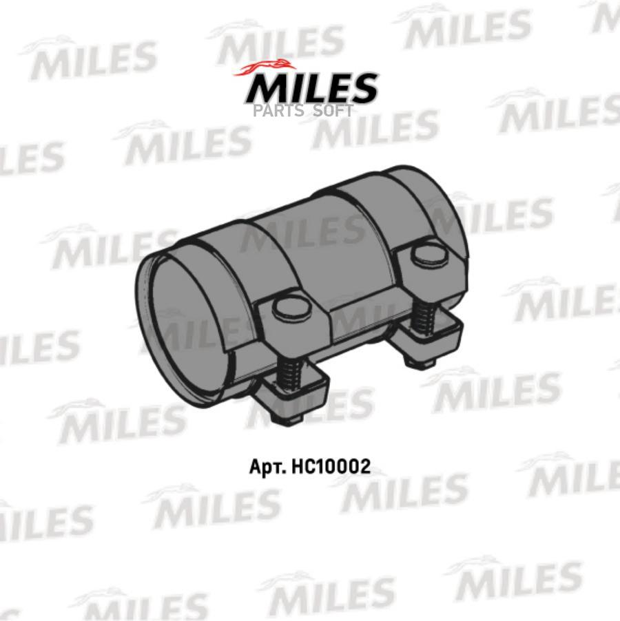 

Гофра MILES HC10002 Соединитель труб глушителя D=50,5 L=125