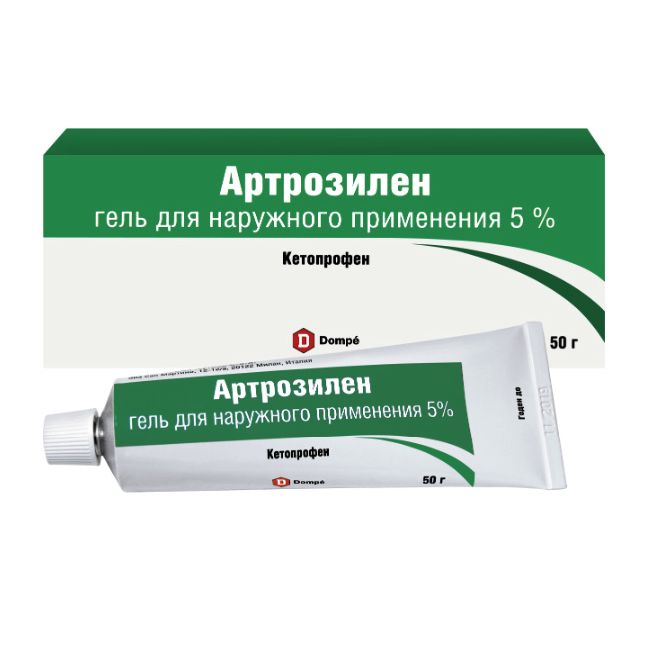 Купить Артрозилен гель для наружн применения 5% 50г 1 шт., Dompe