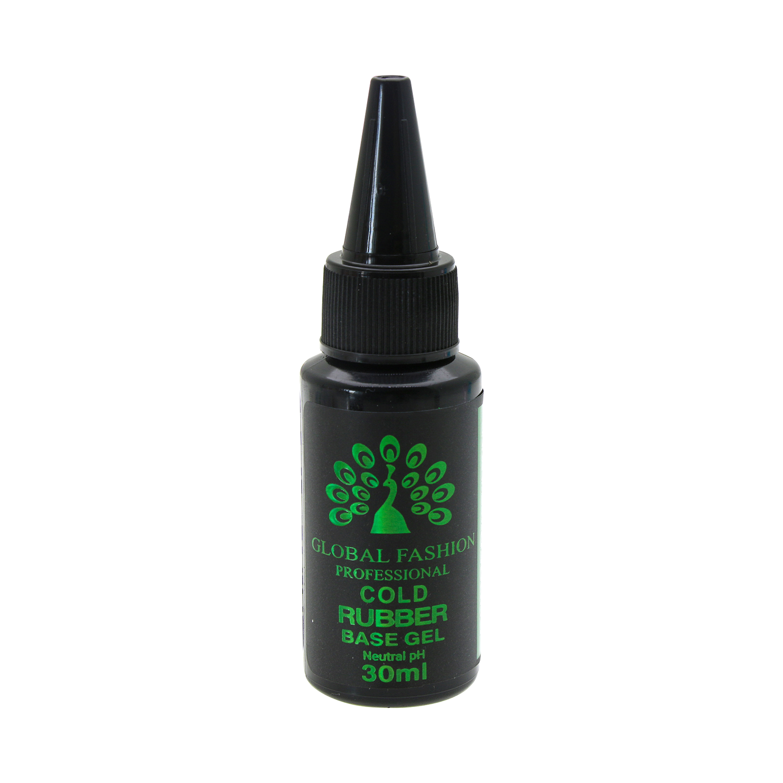 фото База для гель-лака global fashion rubber base coat without chemical, 30 мл