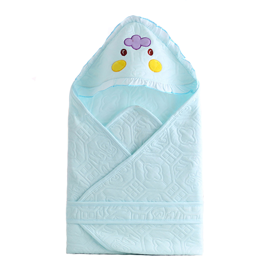Одеяло-конверт Baby Fox летнее, цвет голубой, 80х80 см