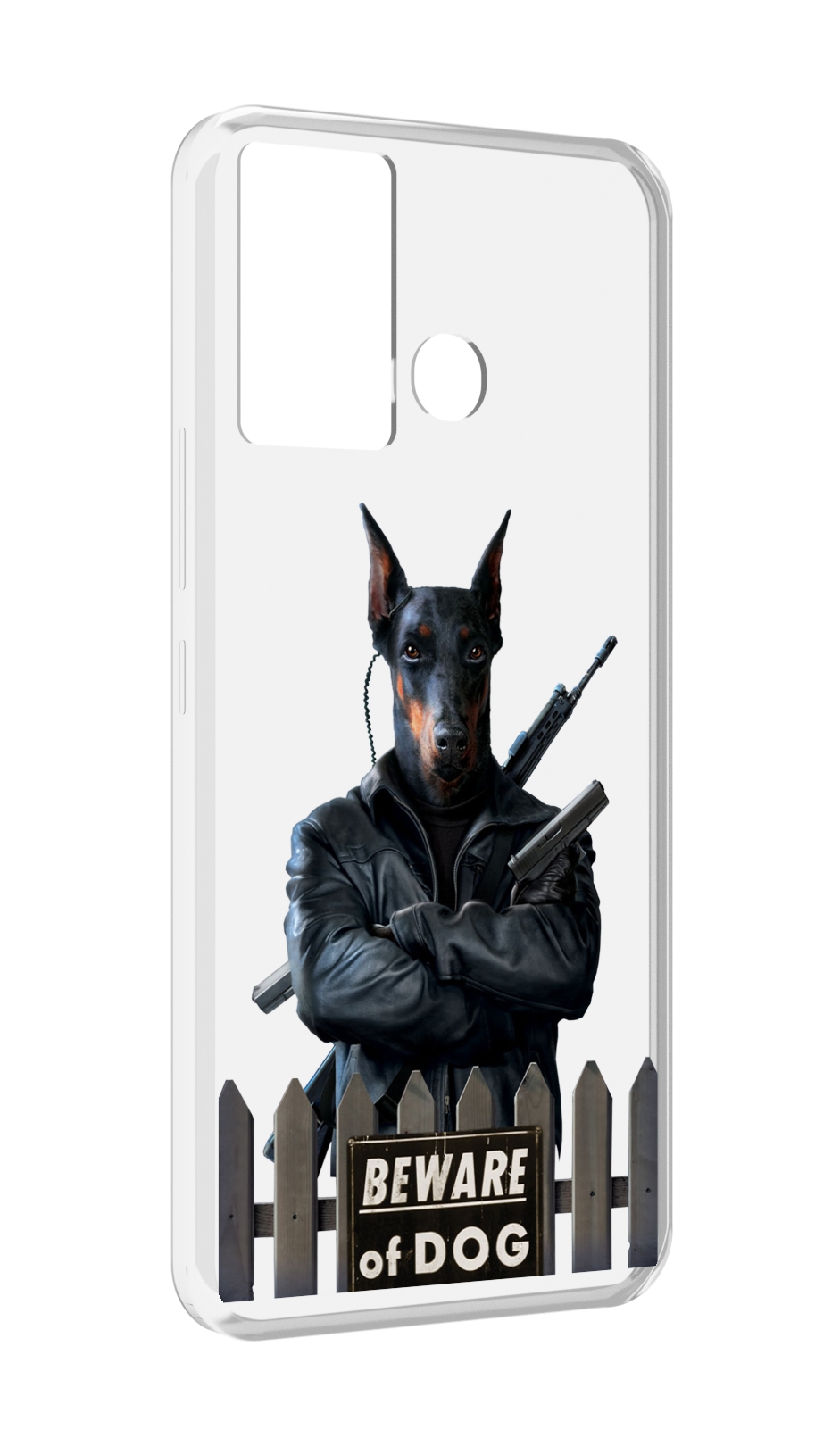 

Чехол MyPads доберман для Infinix Hot 12 Play, Прозрачный, Tocco