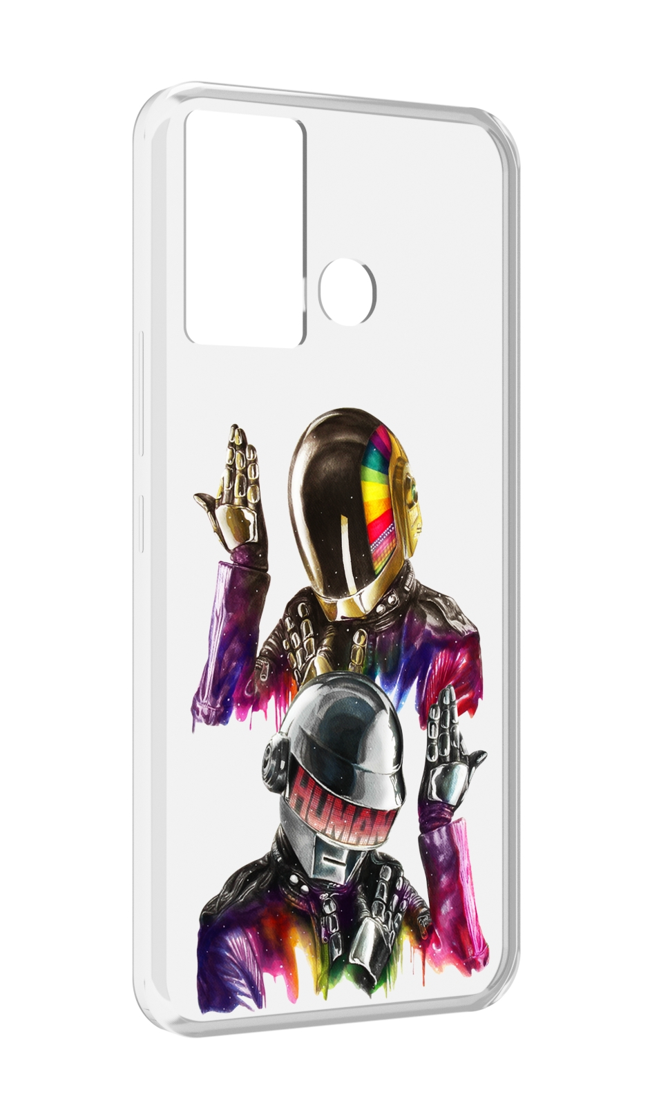 

Чехол MyPads диско космонавты для Infinix Hot 12 Play, Прозрачный, Tocco