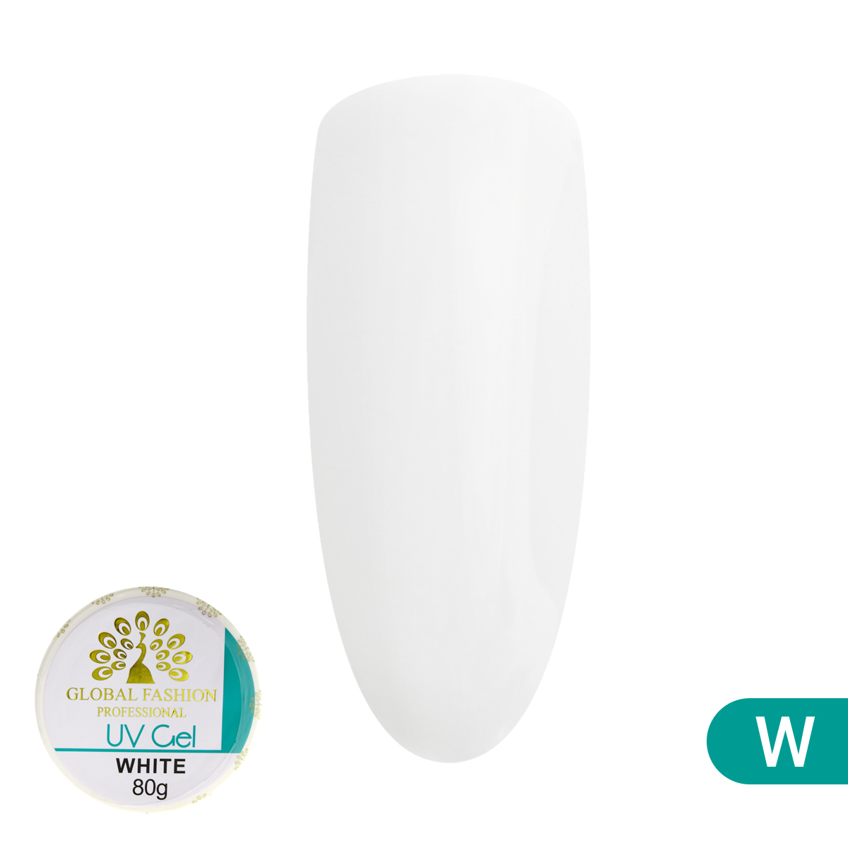 

Гель Global Fashion white, 80 г