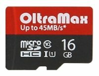 Карта памяти OltraMax MicroSDHC 16GB