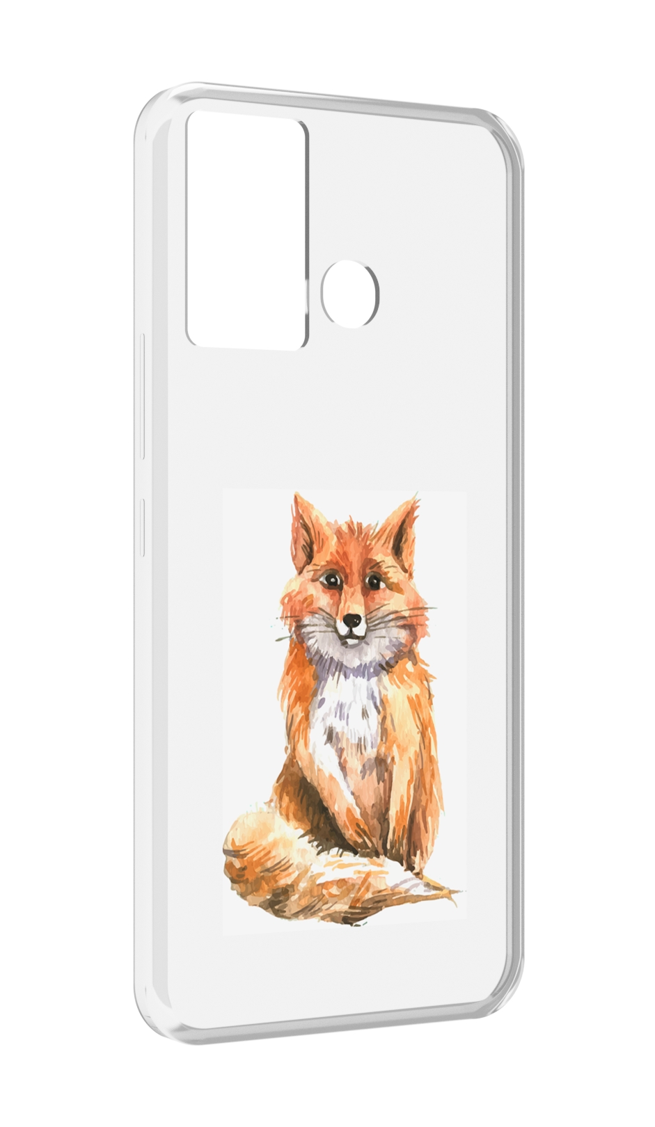 

Чехол MyPads детская лиса для Infinix Hot 12 Play, Прозрачный, Tocco
