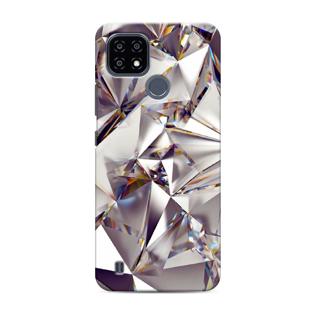 

Пластиковый чехол "Бриллианты" на Realme C21Y, 256820-5