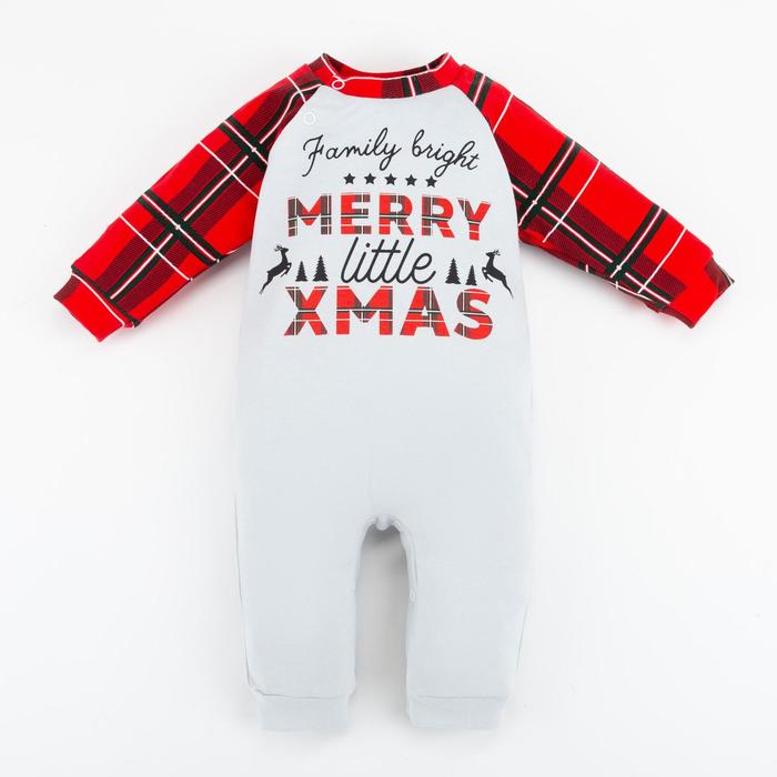 

Комбинезон Крошка Я "X-mas", рост 80-86 см