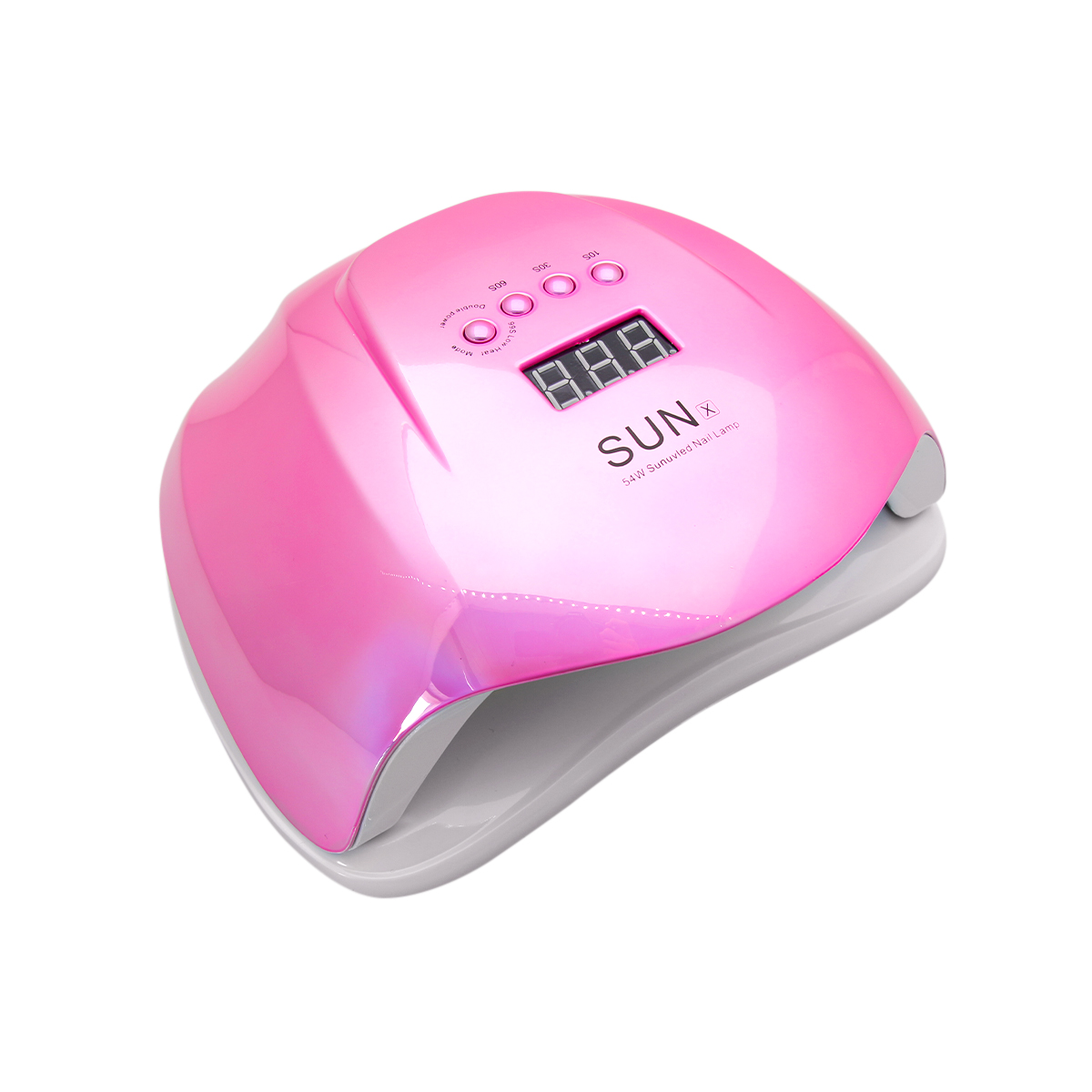 Купить Лампа для сушки ногтей Global Fashion LED/UV 54W Rainbow Sun X pink