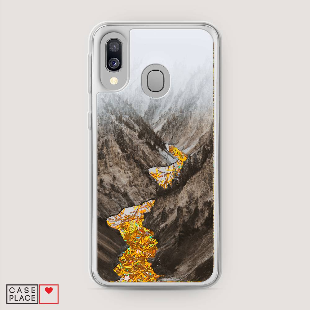 

Чехол Awog на Samsung Galaxy A40 "Горная река", Разноцветный, 28090-1