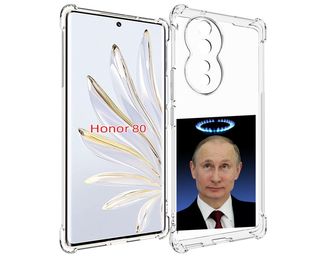 

Чехол MyPads святой газ для Honor 80, Прозрачный, Tocco