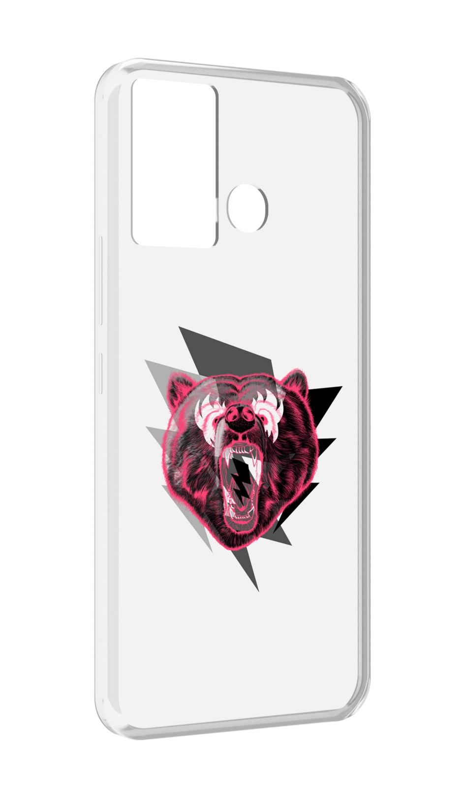 

Чехол MyPads грозовой медведь для Infinix Hot 12 Play, Прозрачный, Tocco