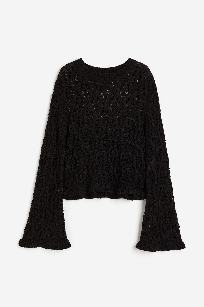 

Джемпер женский H&M 1202993 черный M, 1202993