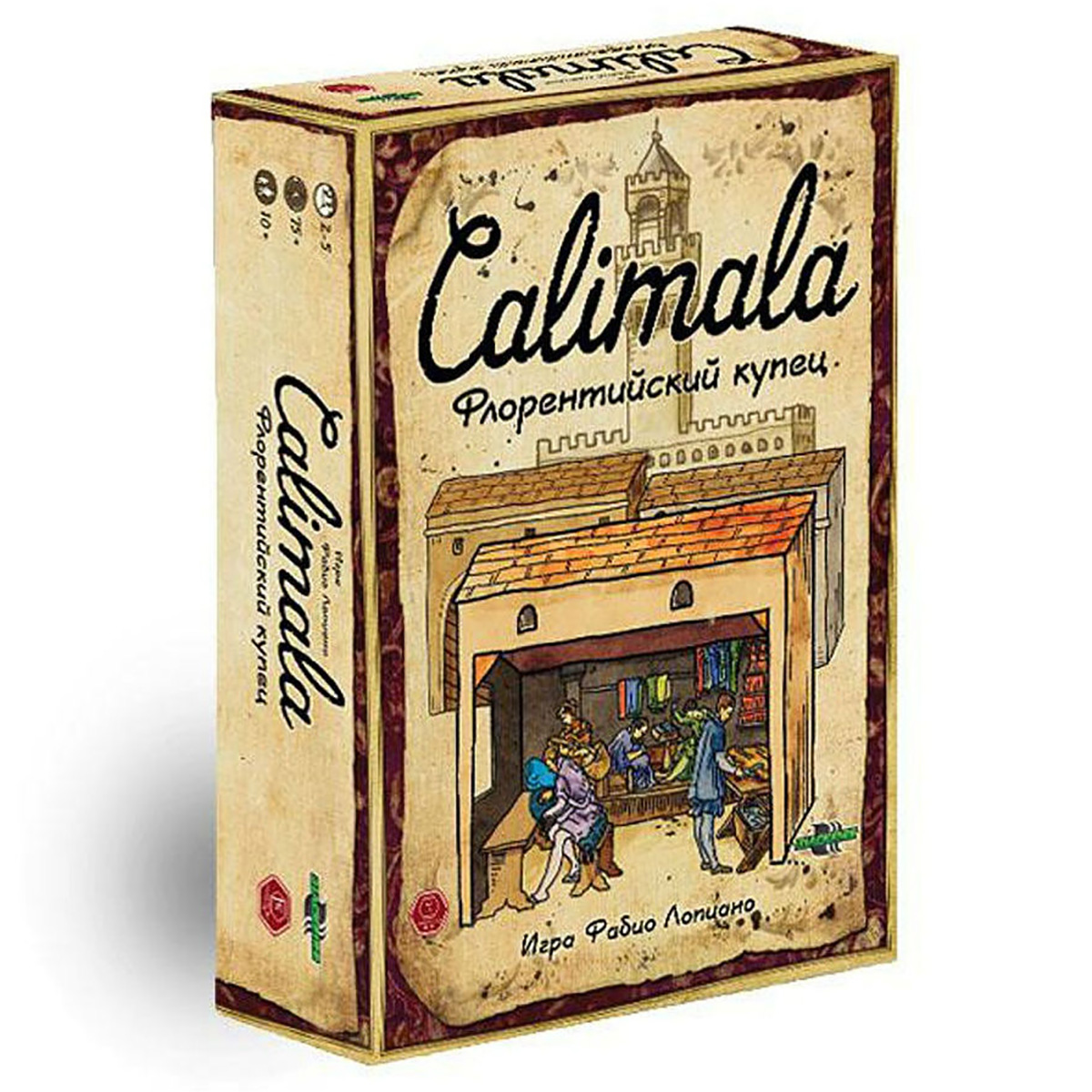 

Настольная игра Правильные Игры Calimala Флорентийский купец, 47-01-01