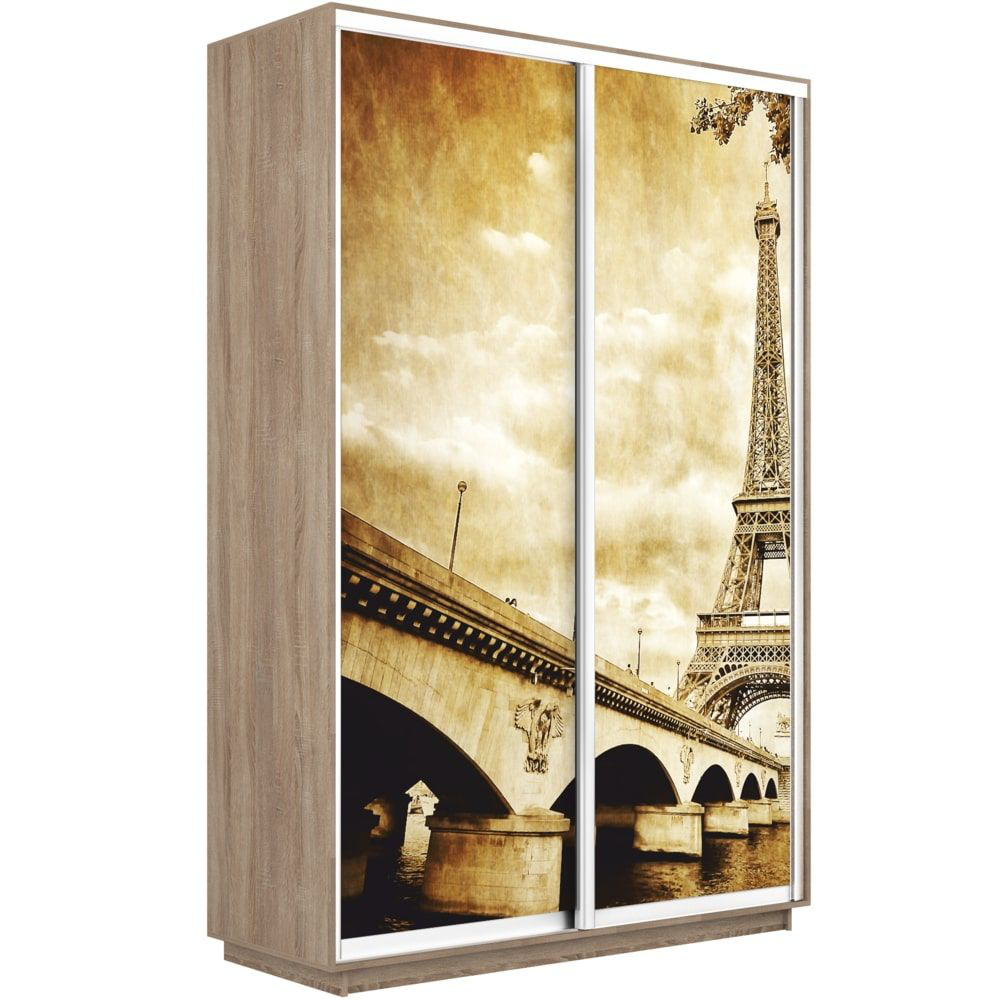 

Шкаф-купе Е1 Экспресс Фото дуо Сонома 160-220-60 PARIS