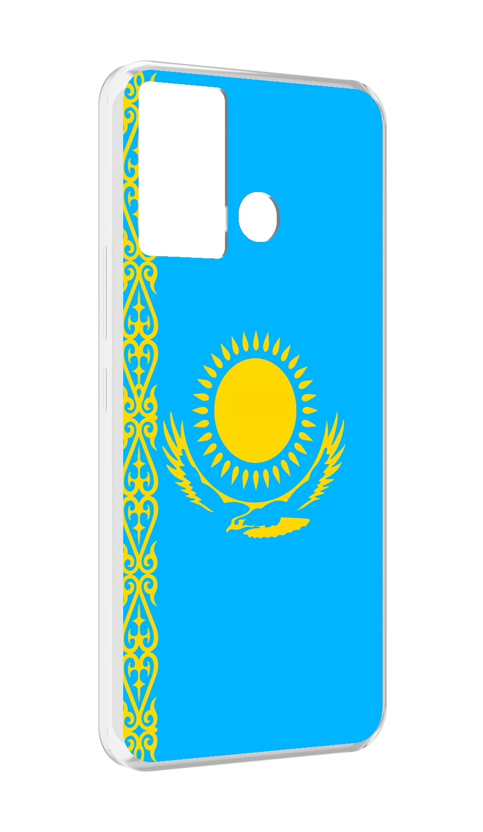 

Чехол MyPads флаг Казахстана-1 для Infinix Hot 12 Play, Прозрачный, Tocco
