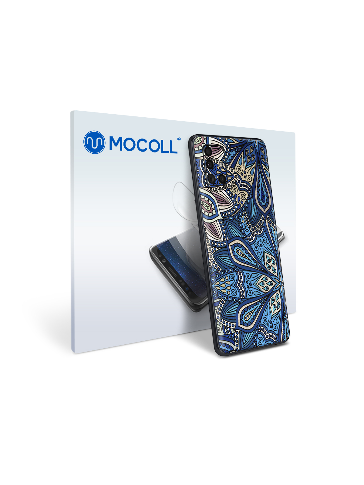 

Пленка защитная MOCOLL для задней панели Samsung Galaxy M32 Богемный узор Флораль