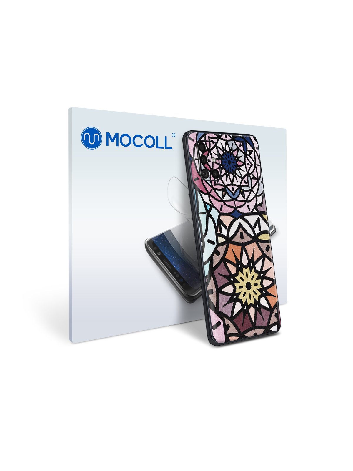 

Пленка защитная MOCOLL для задней панели Samsung Galaxy M22 Богемный узор Сюзане