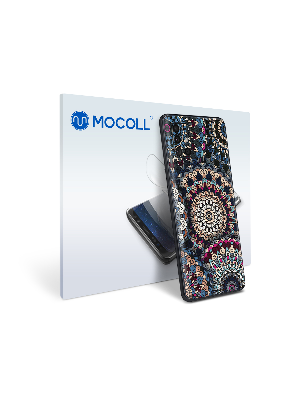 

Пленка защитная MOCOLL для задней панели Samsung Galaxy A22 Богемный узор Искон