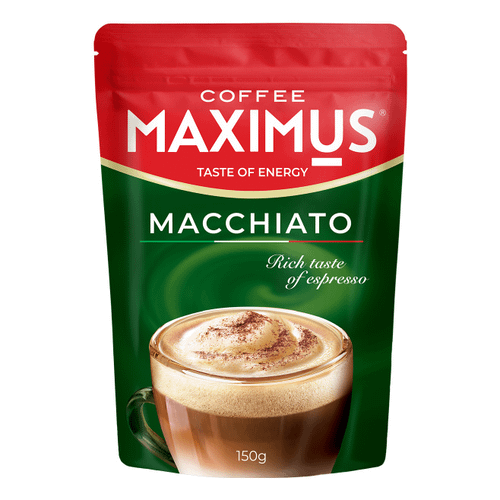 Кофейный напиток растворимый, MAXIMUS Macchiato 150 гр