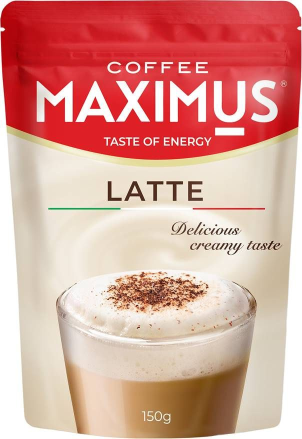 Кофейный напиток растворимый MAXIMUS Latte 150 гр 473₽