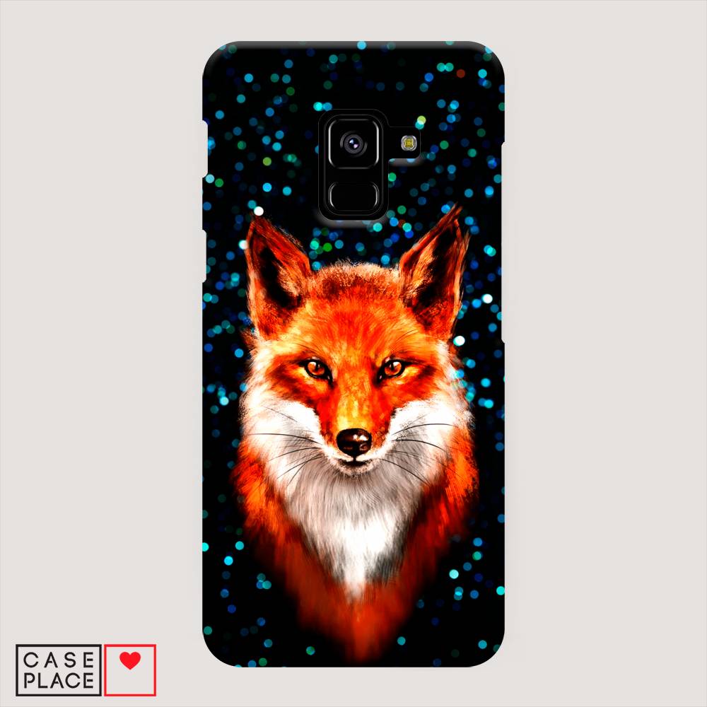 

Пластиковый чехол "Волшебная лиса" на Samsung Galaxy A8 2018, 25420-1