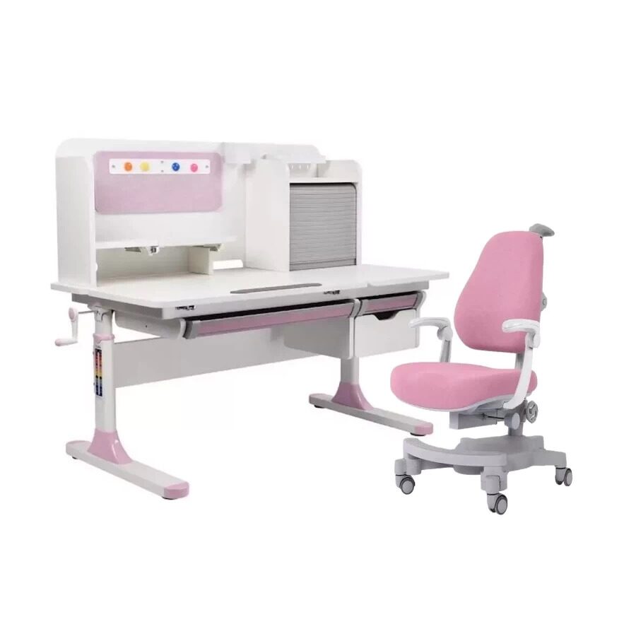 Комплект Cubby парта Camellia Pink, кресло Solidago Pink 222437222553