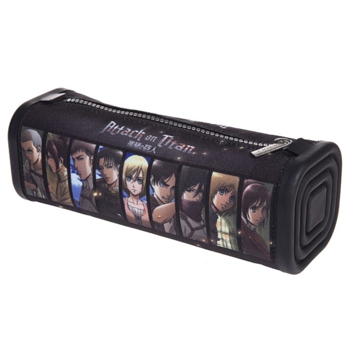 

Пенал Hatber Attack on Titan Npn_72253 мягкий 1 отделение, квадро, 70 х 200 мм чёрный, Разноцветный