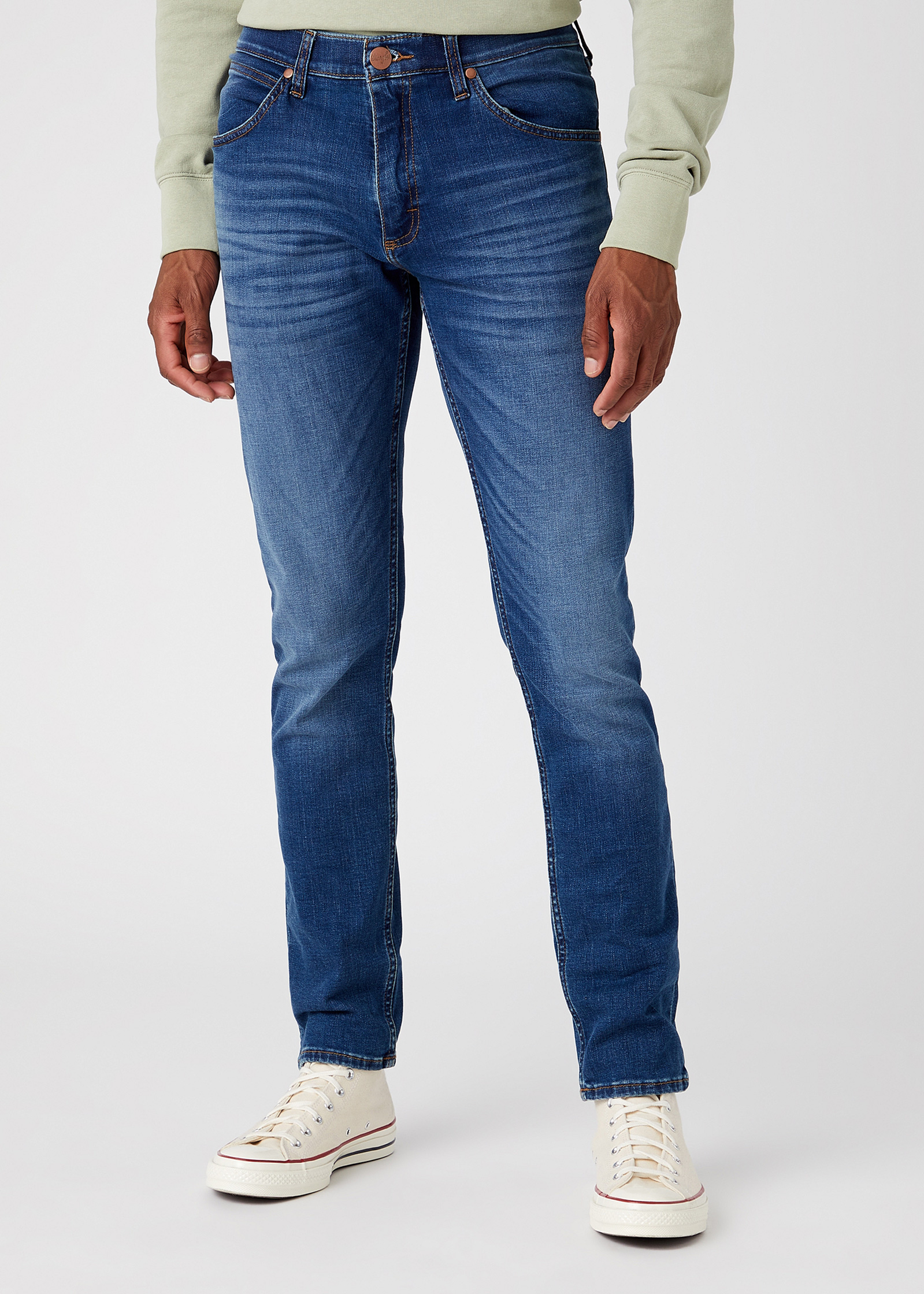 

Джинсы мужские Wrangler Larston Jeans синие 46-48, Larston Jeans